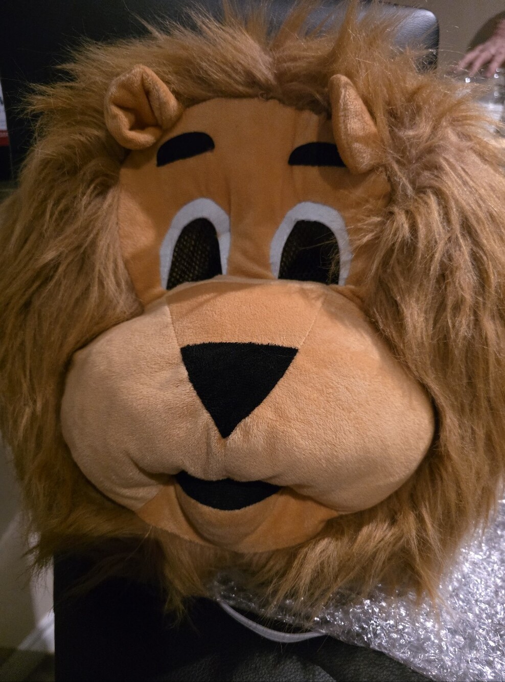 Head Costume Lion Mask - Fits Kids Or Adult